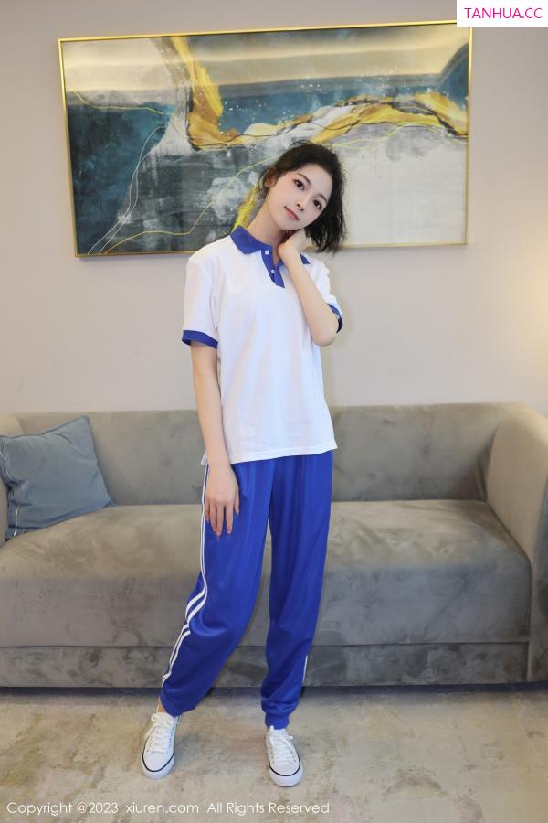 刘蓝蔻 Eva_茜茜 [XiuRen]高清写真图 2023.06.05 No.6855 茜茜Kimi 学妹装美腿第2张图片